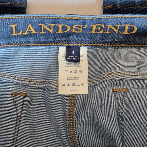 LANDS’ END Dark Wash Jeans - Picture 5 of 9